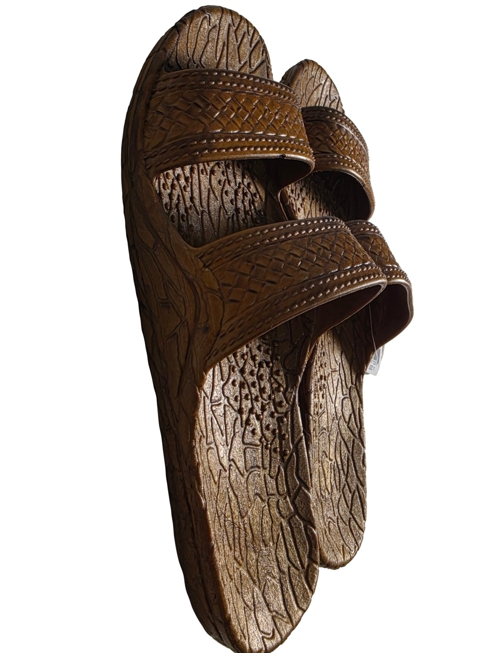 Pali Hawaii Brown Men's Slide Sandals Size 11 - Picture 2 of 4